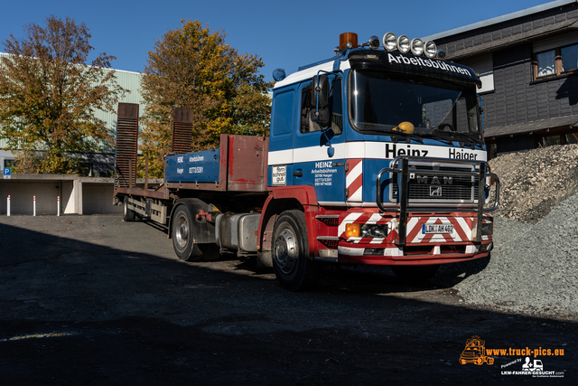 LKW-Youngtimer-Fahrt Hessen powered by www LKW Trucks Oldtimer Youngtimer Rundfahrt Hessen, Zwischenstop in Haiger bei Heinz ArbeitsbÃ¼hnen. #truckpicsfamily #oldschool