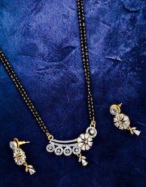 short mangalsutra designs (1) Buy Latest Short Mangalsutra Designs Online at Anuradha Art Jewellery at Lowest Price