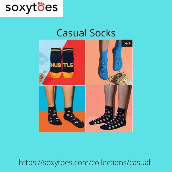 Casual Socks Picture Box