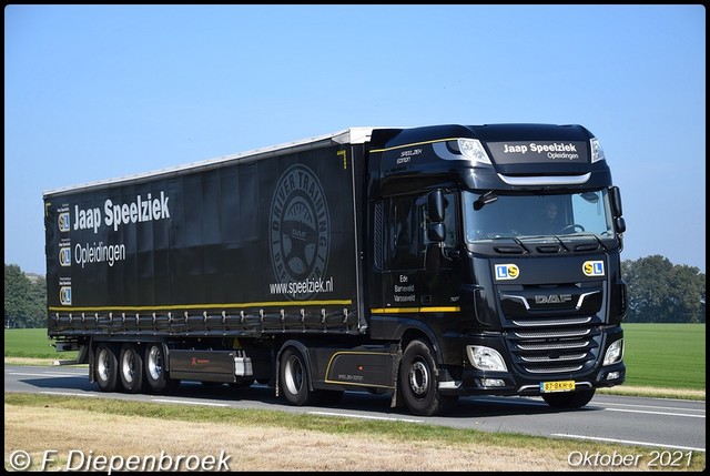 87-BKH-6 DAF 106 Jaap Speelziek-BorderMaker Rijdende auto's 2021