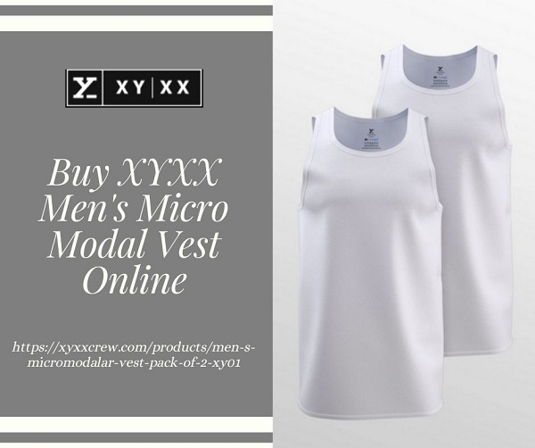 Buy XYXX Men's Micro Modal Vest Online XYXXCREW