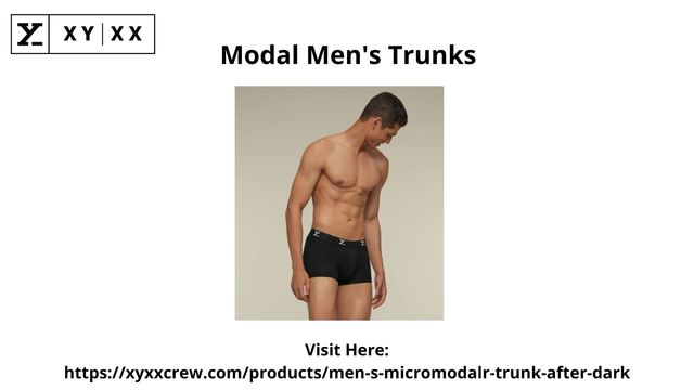 Modal Men's Trunks XYXXCREW