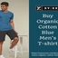 Buy Organic Cotton Blue Men... - XYXXCREW