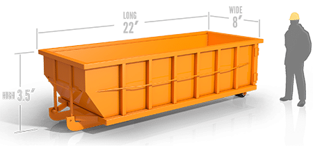 20-yard Same Day Dumpster Rental Santa Ana