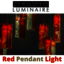 By Red Pendant - Create Peaceful Environment With Red Pendant Light!