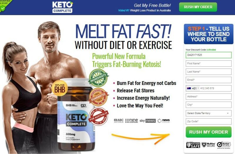Keto Complete Australia Picture Box