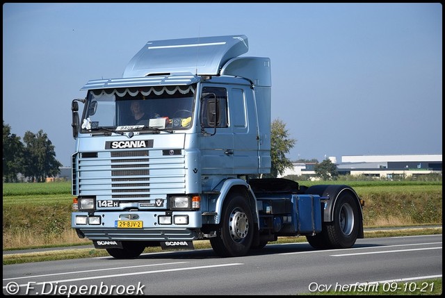 29-BJV-2 Scania 142H 2-BorderMaker Ocv Herfstrit 09-10-2021