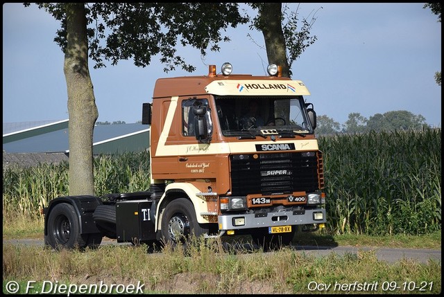 VL-78-BX Scania 143M 400 Johan Hoogendijk-BorderMa Ocv Herfstrit 09-10-2021