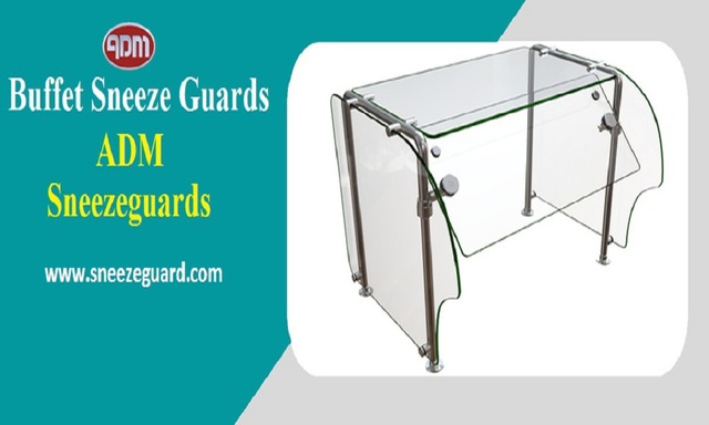 Protect Your Food on Table with ADM Buffet Sneeze  Buffet Sneeze Guards