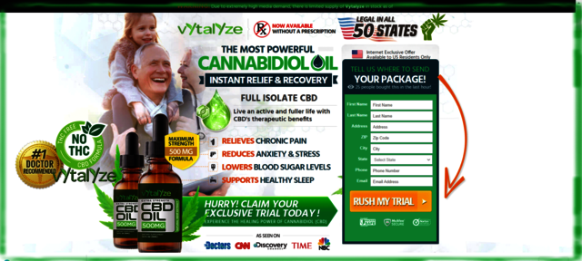 Vytalyze CBD Oil  - How Does It Work Really? Vytalyze CBD Oil