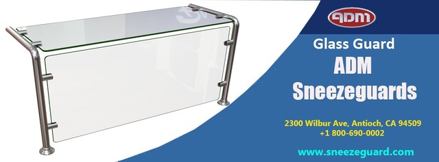 Salad Bar Sneeze Guard | ADM Sneezeguards | Glass  Glass Guard