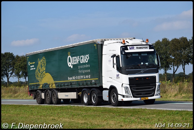 56-BNK-2 Volvo FH4 WR Transport-BorderMaker - Rijdende auto's 2021