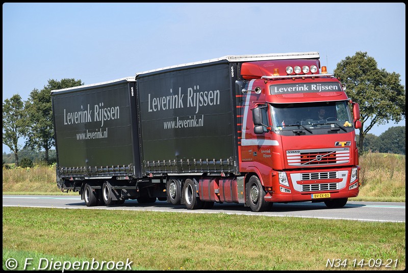 BV-ZX-82 Volvo FH3 Leverink Rijssen-BorderMaker - Rijdende auto's 2021