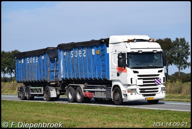 BZ-BF-69 Scania R400 Suez-BorderMaker Rijdende auto's 2021
