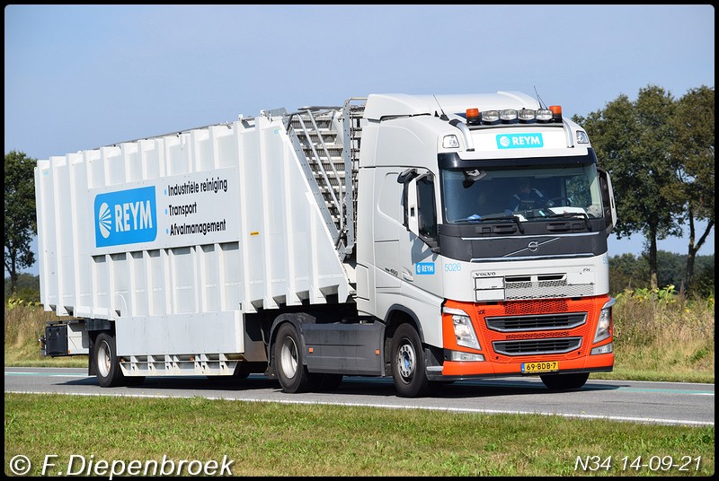 69-BDB-7 Volvo FH4 Reym-BorderMaker - Rijdende auto's 2021