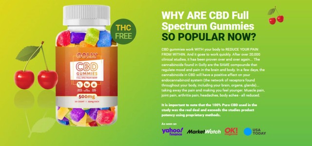 golly cover Golly CBD Gummies