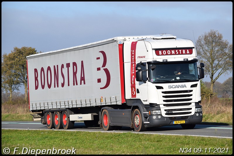 18-BJF-6 Scania R410 Boonstra-BorderMaker - Rijdende auto's 2021