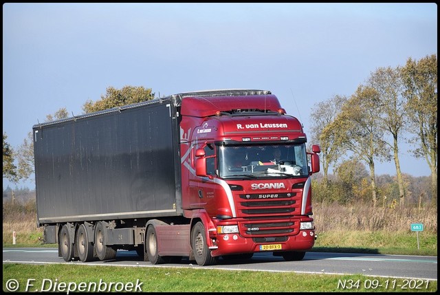 20-BFX-3 Scania G450 R van Leussen-BorderMaker Rijdende auto's 2021