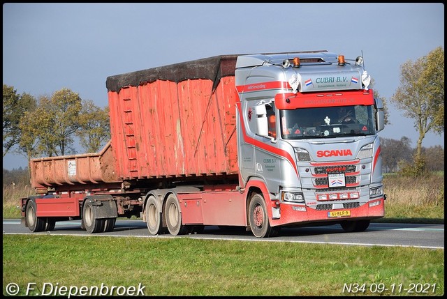 61-BLF-9 Scania R450 Cubri-BorderMaker Rijdende auto's 2021