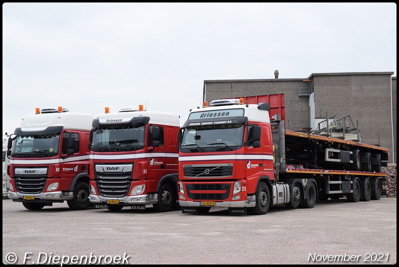 Driessen Line up dafs en volvo-BorderMaker - 2021