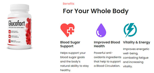 GlucoFort-USA-Benefits Elements of Glucofort Advanced Blood Sugar Support Formula