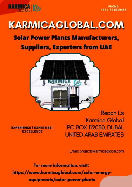 Solar Power Plants Suppliers in UAE Picture Box