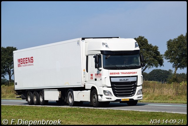 73-BGS-3 DAF 106 Beens-BorderMaker Rijdende auto's 2021