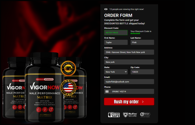 Vigor Now| Reviews 2022 | Special Offer Vigor Now