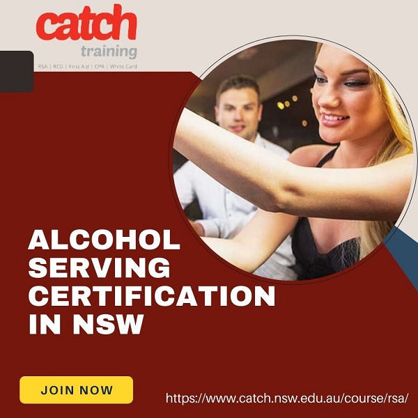 Alcohol Serving Certification in NSW Catch Training