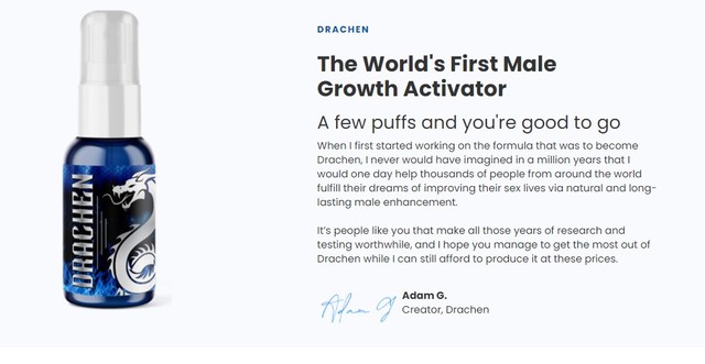 Drachen Male Growth Activator Picture Box