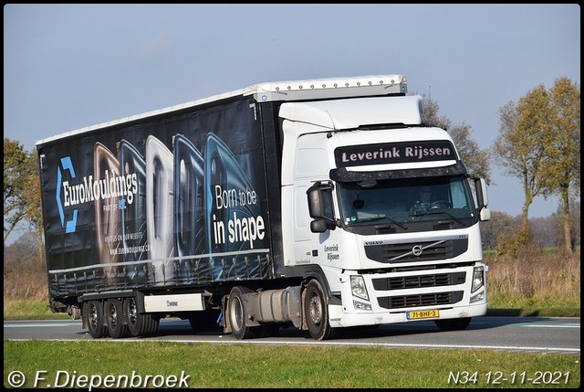 71-BHF-3 Volvo FM Leverink Rijssen a-BorderMaker Rijdende auto's 2021