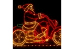 animated-santa-on-motorcycl... - There Santa Album