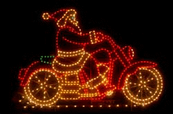animated-santa-on-motorcycle 003 There Santa Album