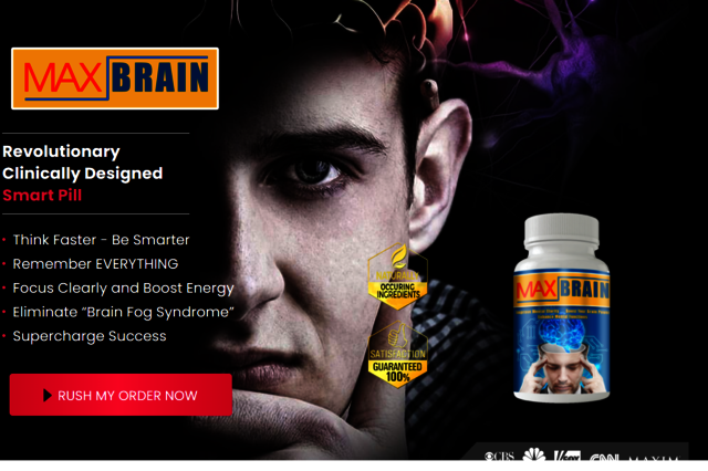 Max Brain Reviews - 100% Safe Ingredients & Effect Max Brain