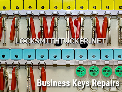 Business-Keys-Repairs-Locksmith-Tucker Locksmith Tucker LLC