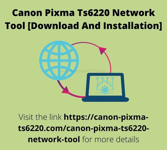 Canon Pixma Ts6220 Network Tool [Download And Inst Printer-Techsupport