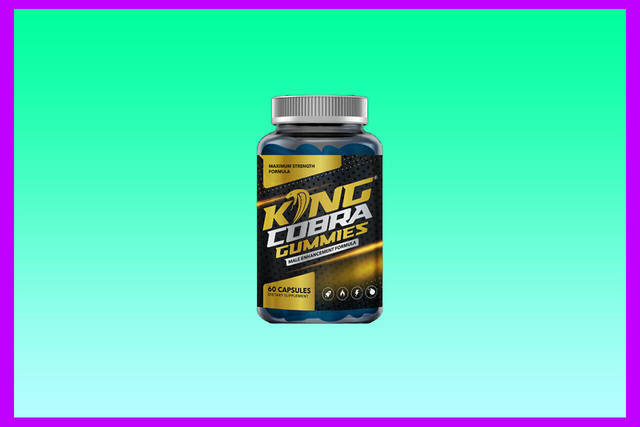 King Cobra Gummies Picture Box