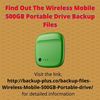 Find Out The Wireless Mobil... - Backup-Plus Support