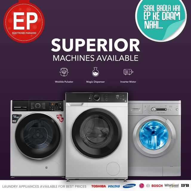 Electronic Paradise Washing Machine ELECTRONIC PARADISE
