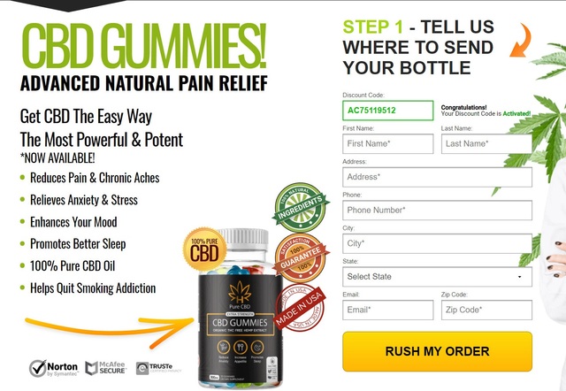 Pure-CBD-Gummies Pure CBD Gummies USA Review 2021: - Discover Its Efficient Working.