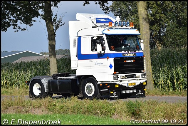 07-BJV-8 Scania 143H 450 Laurijsen-BorderMaker Ocv Herfstrit 09-10-2021