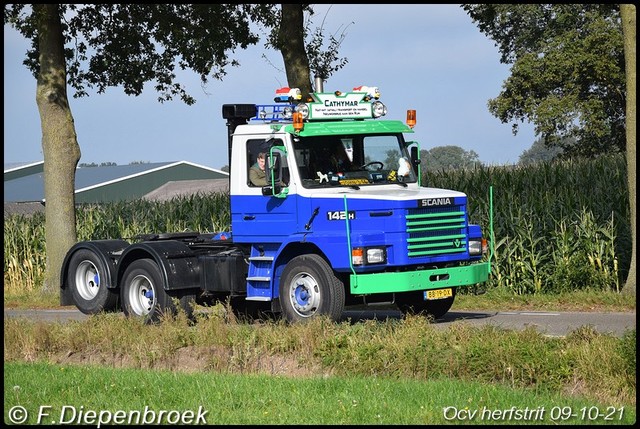 BB-19-DX Scania T142H Cathymar-BorderMaker Ocv Herfstrit 09-10-2021