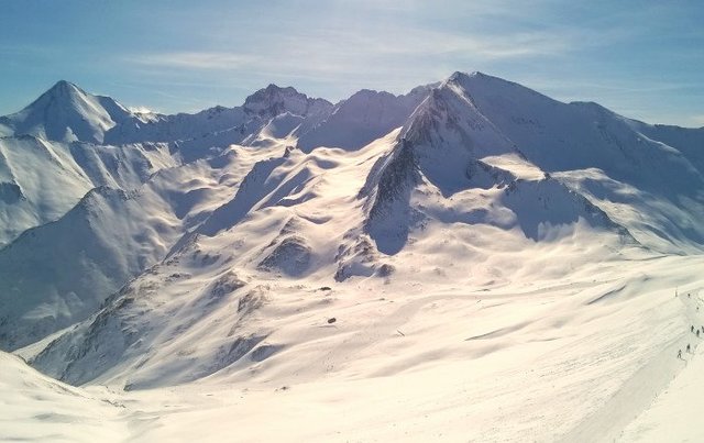 Ischgl skiresort with fresh snow at 24 Februari 20 Ryan Millar