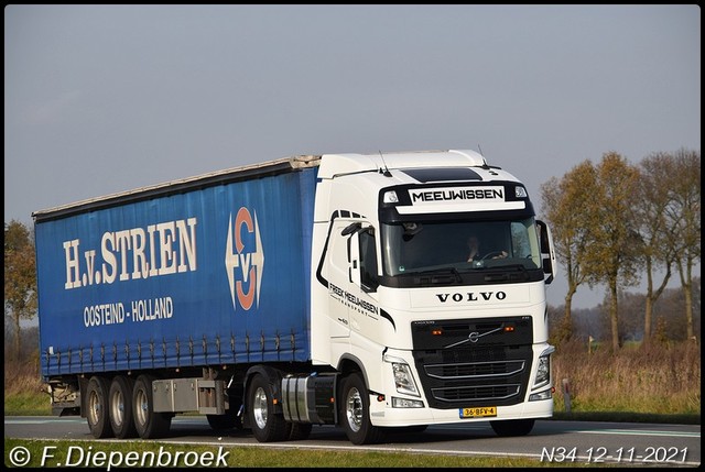 36-BFV-4 Volvo FH4 Freek Meeuwissen-BorderMaker Rijdende auto's 2021
