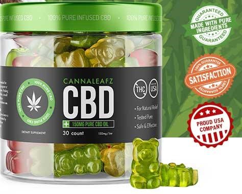 x1 (1) Cannaleafz CBD Gummies - Check Reviews 2022, and Benefits!