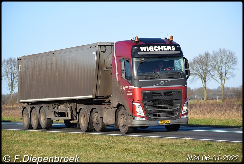 81-BDS-3 Volvo FH4 Wigchers-BorderMaker - Rijdende auto's 2022