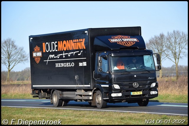 BX-PS-48 MB Atego Oude Monnink-BorderMaker Rijdende auto's 2022