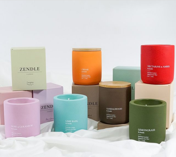 new look scented candles WWW.ZENDLE.SG SCENTED Candle