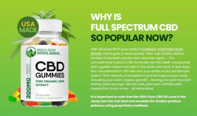 BUUILDR Boulder Highlands CBD Gummies