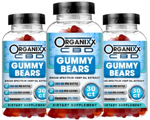 Organixx CBD Gummies Organixx CBD Gummies
